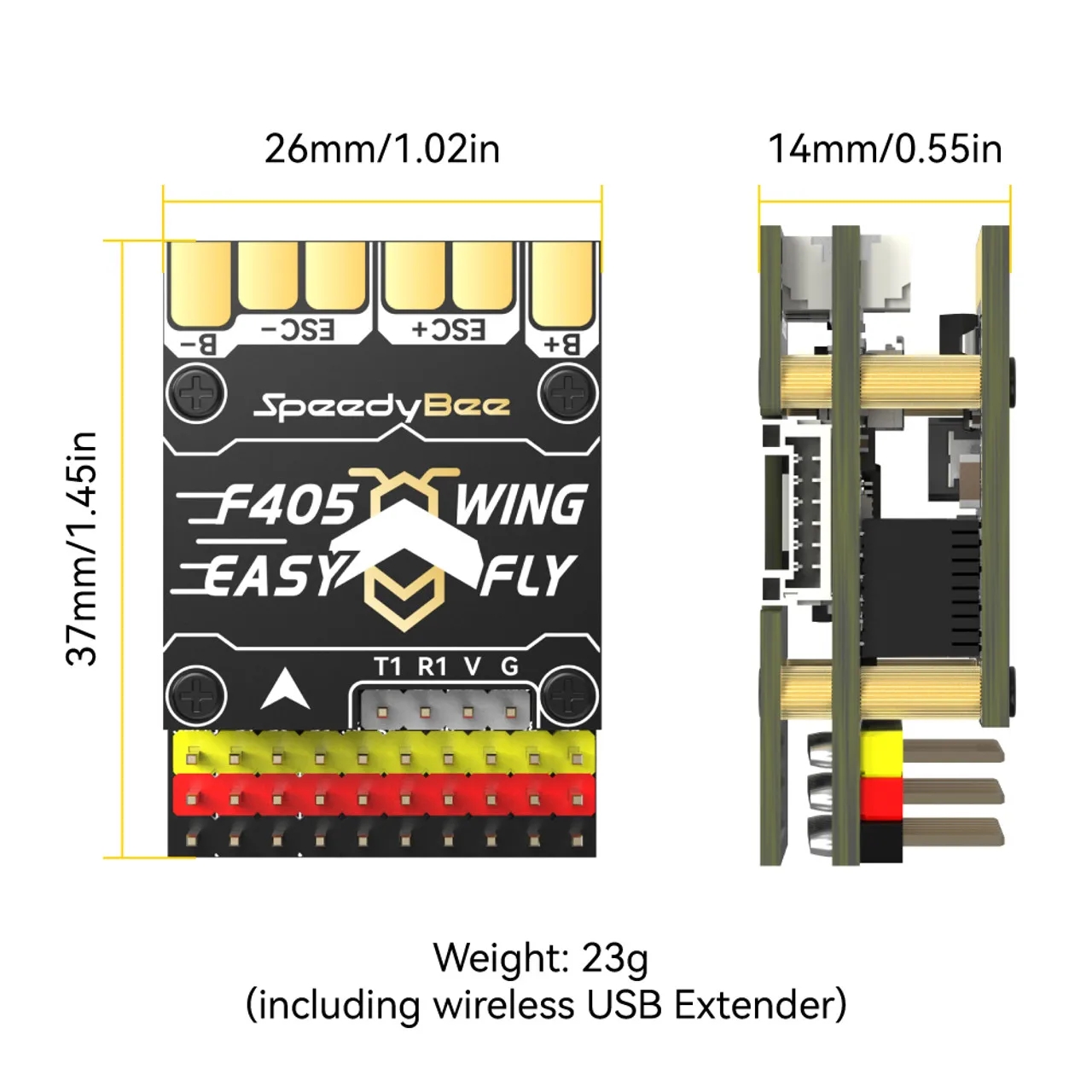 SpeedyBee F405 WING MINI Fixed - Flight Controller บทวิจารณ์และราคา