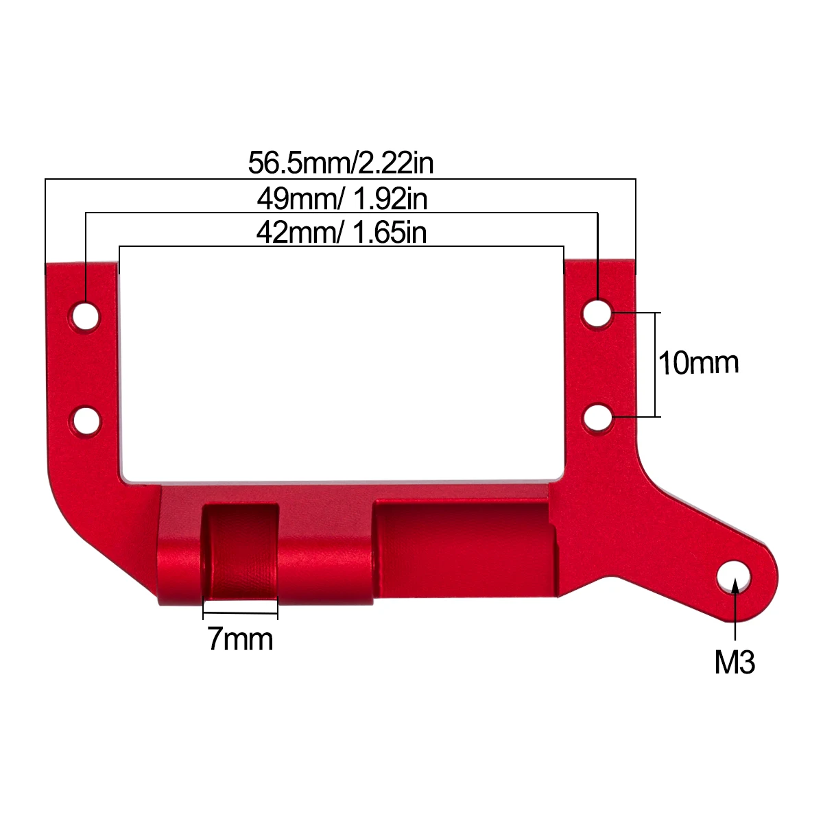 CNC Aluminium Axle Servo Mount - Rc Crawler Axle Parts บทวิจารณ์และราคา