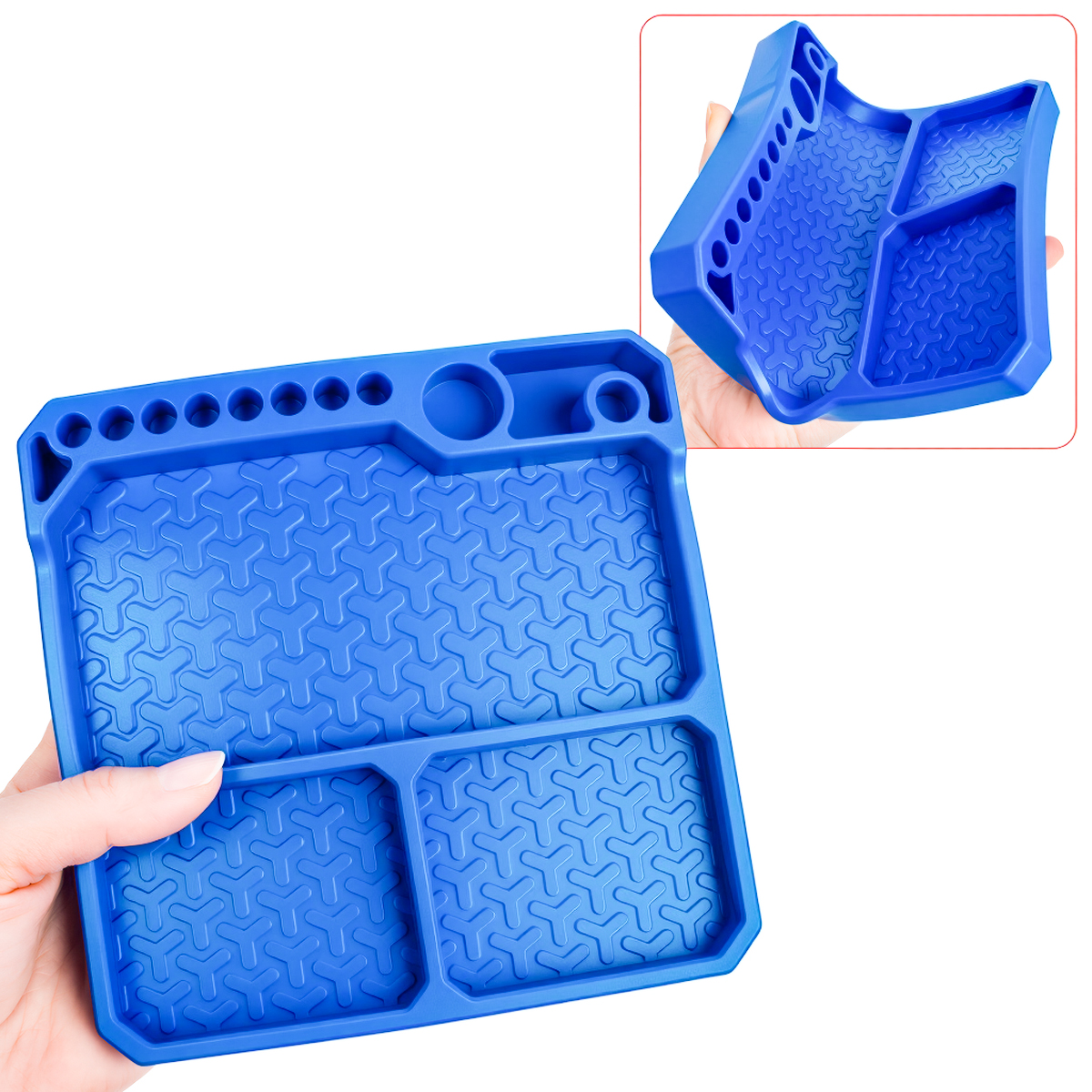 1Pcs Silicone Parts Tray with  - Drone And Car บทวิจารณ์และราคา
