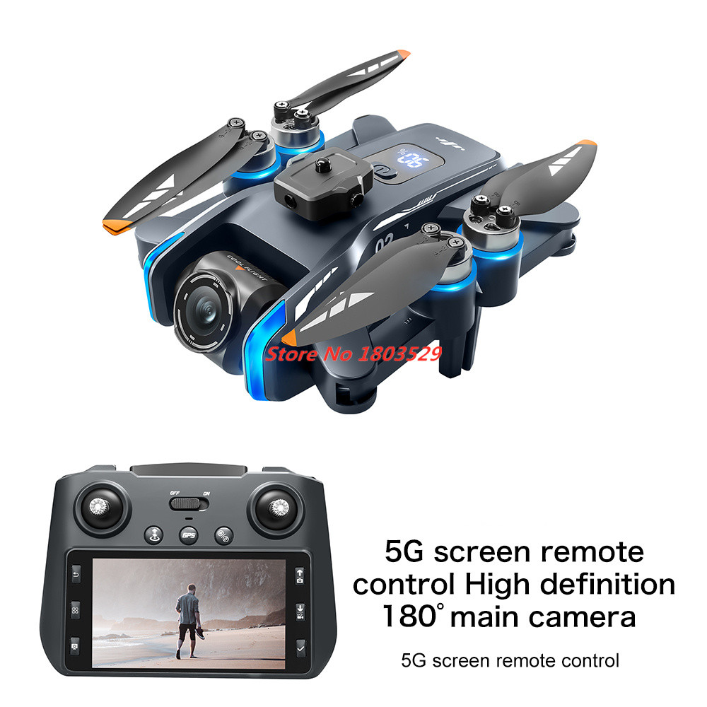 8K Brushless Obstacle Avoidanc - Drone Rc Fpv Manual บทวิจารณ์และราคา