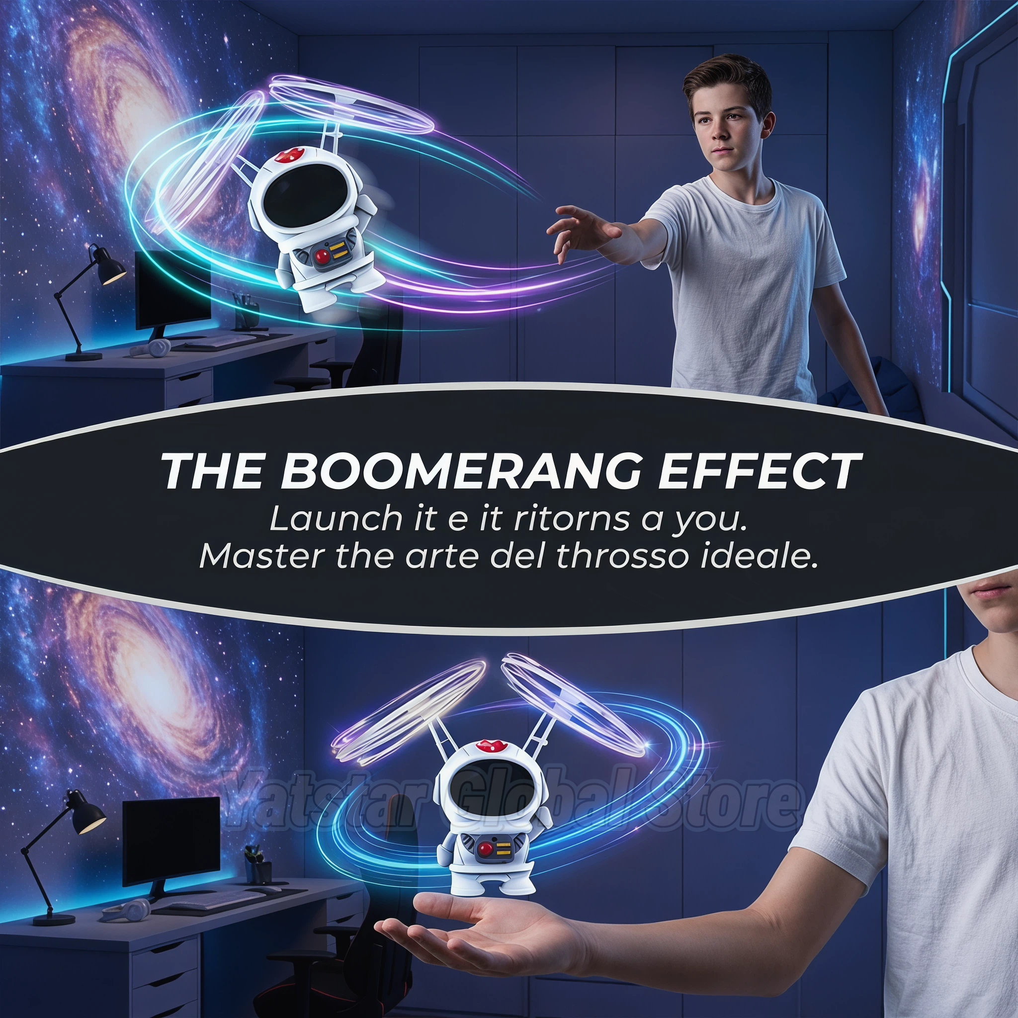 2026 New Creative Mini Astrona - Drone Pro Rc Ufo บทวิจารณ์และราคา