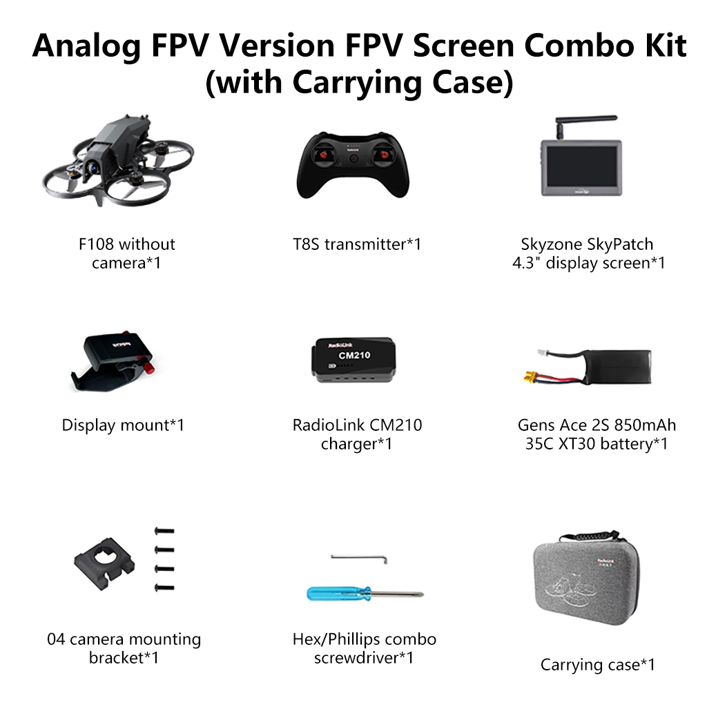 Radiolink F108 Optical Flow FP - Drone Rc Fpv Manual บทวิจารณ์และราคา