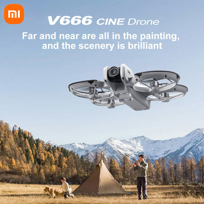 Xiaomi V666 Drone 8K Aerial HD - Drone Xiaomi Rc บทวิจารณ์และราคา