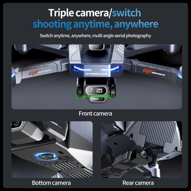 8K Obstacle Avoidance Brushles - Drone Rc Fpv Manual บทวิจารณ์และราคา