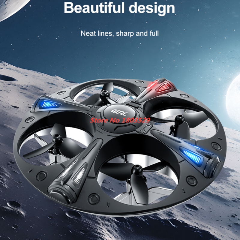 Mini RC UFO Drone With LED Lig - Drone Ball Rc บทวิจารณ์และราคา