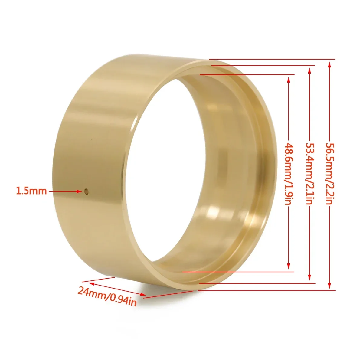 95g Brass 1.9 Inch Beadlock Wh - Rc Rock Crawler บทวิจารณ์และราคา